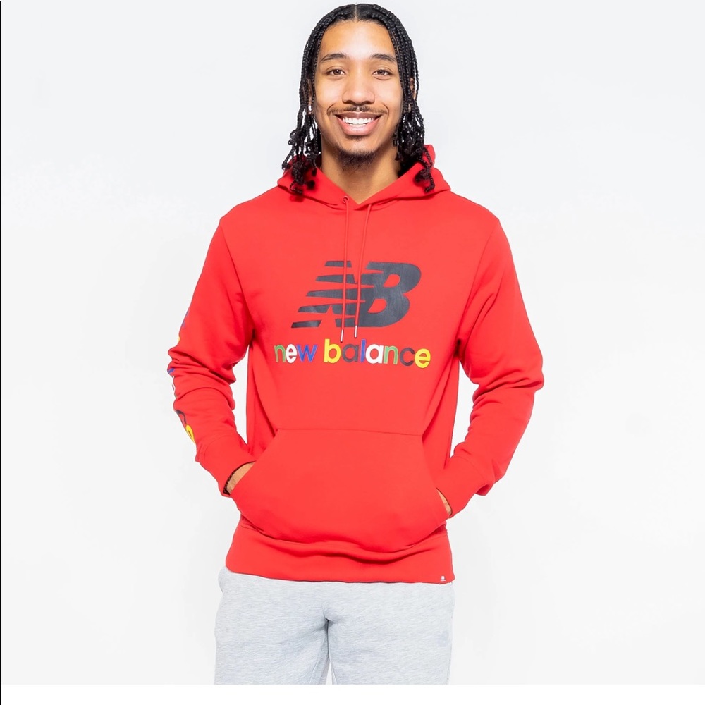 New Balance Essentials Colorful Hoodie NWT